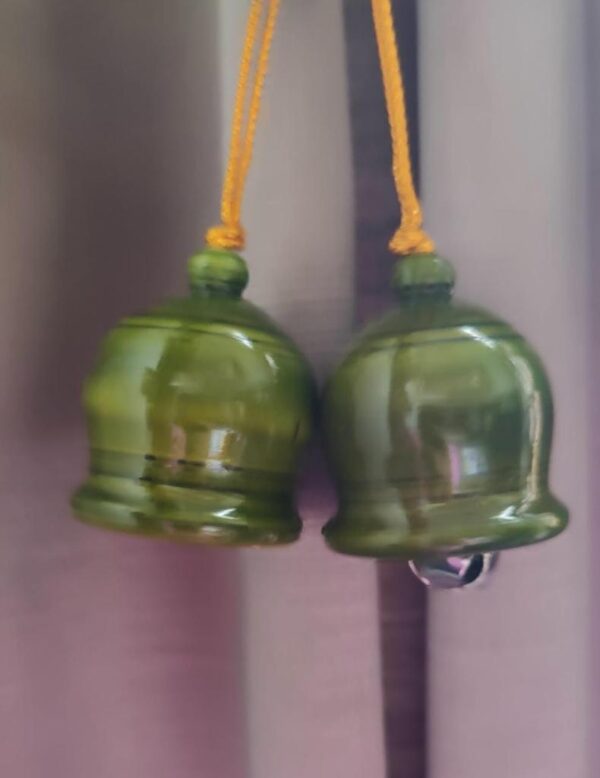 wooden bells Green