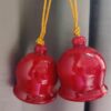 wooden bells Red