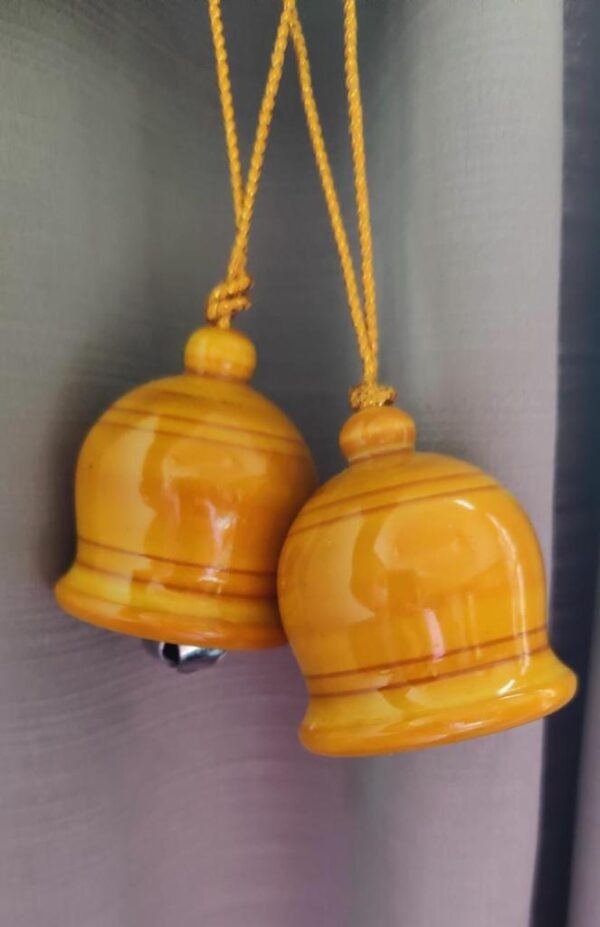 wooden bells Yellow