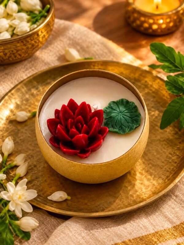 Handcrafted ceramic jar candles